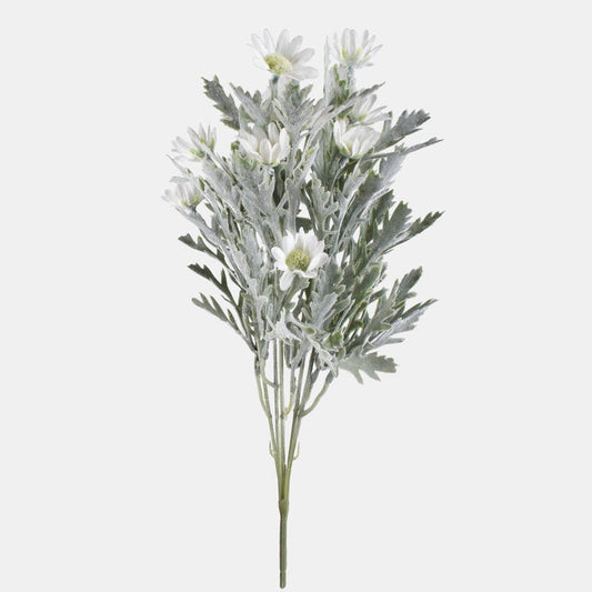 Kamomilla tekokukkakimppu valkoinen 39 cm - Tekokukat