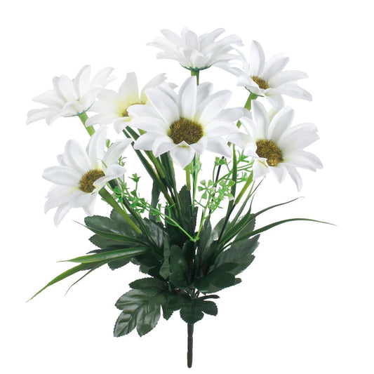 Kreemjas toonis gerbera kunstlillekimp 37 cm - Kunstlilled