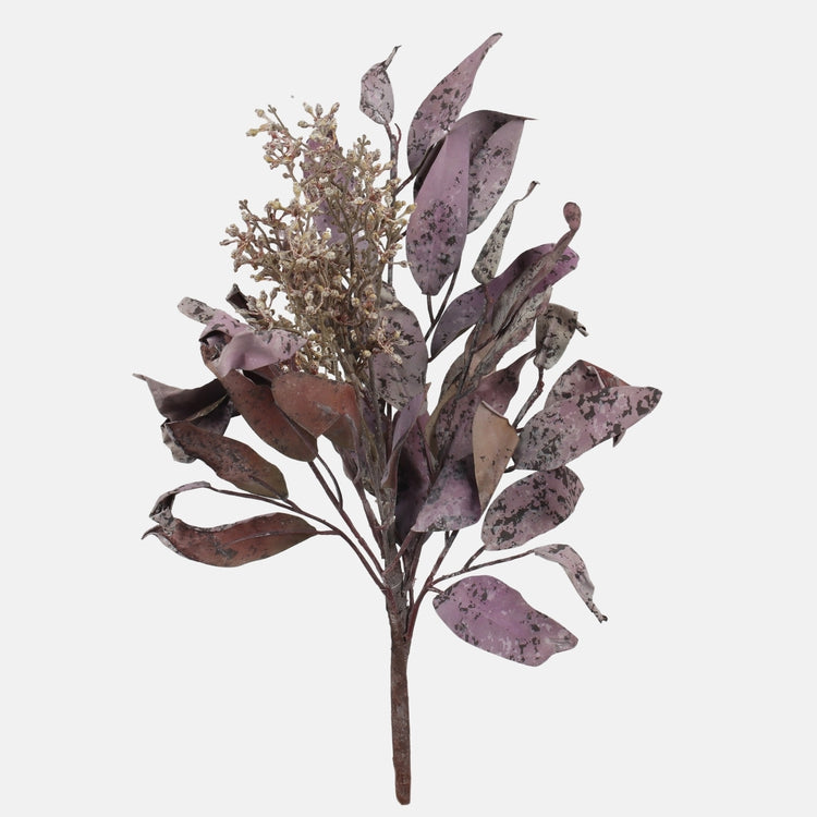 Lilla cotinus kunstlillekimp 40 cm - Kunstlilled