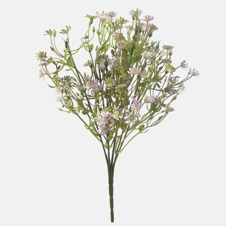 Sireli värvi Gypsophila kunstlillekimp 35 cm - Kunstlilled