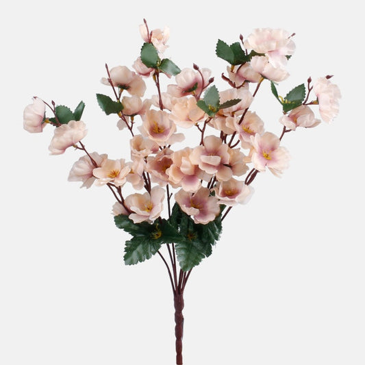 Omenapuun tekokukkakimppu persikan-mauve 41 cm - Tekokukat