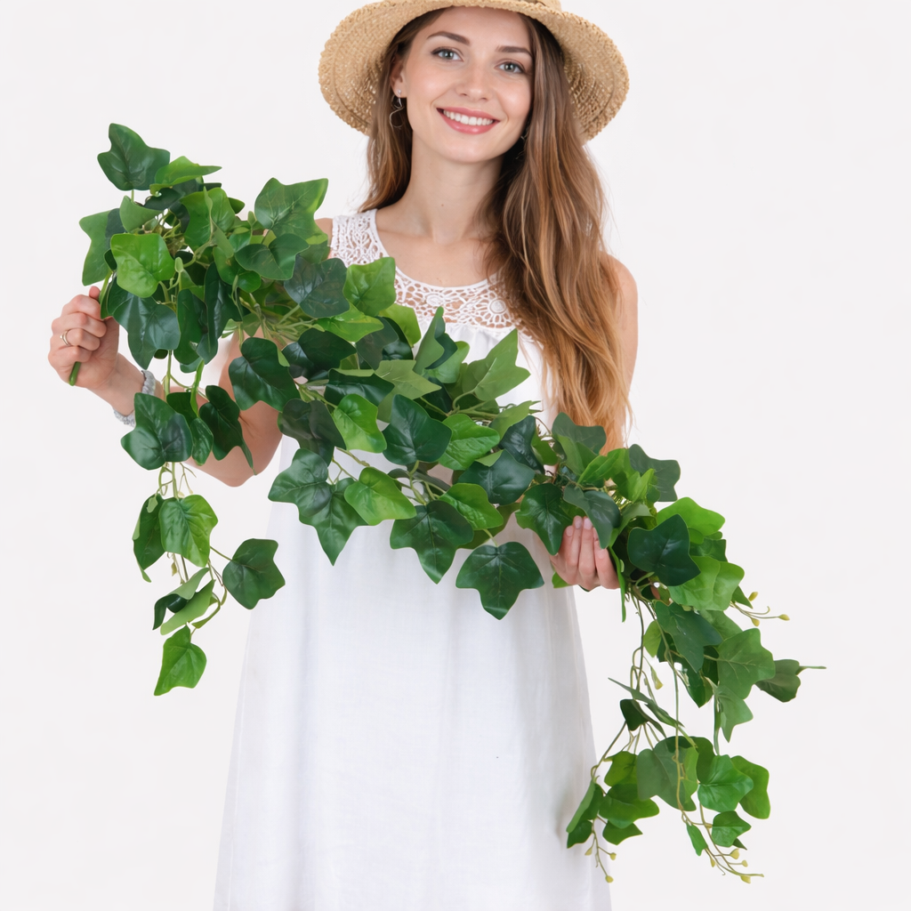 Vihreä riippuva muratti tekokasvi 115 cm