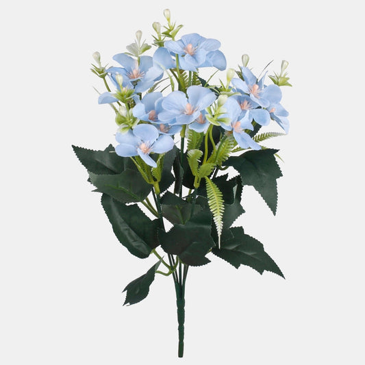 Sinise priimula kunstlillekimp 34 cm - Kunstlilled