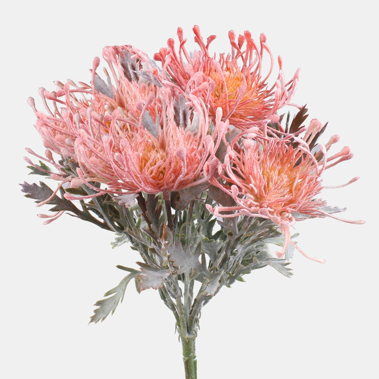 Pink Protea kunstlillekimp 32 cm - Kunstlilled