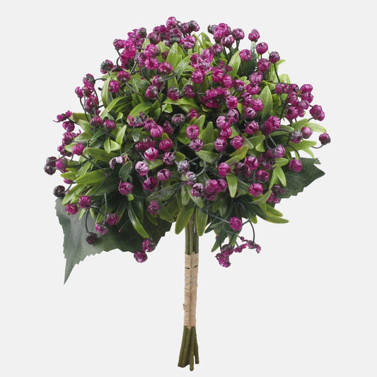 Lilla Gypsophila kunstlillekimp 34 cm - Kunstlilled