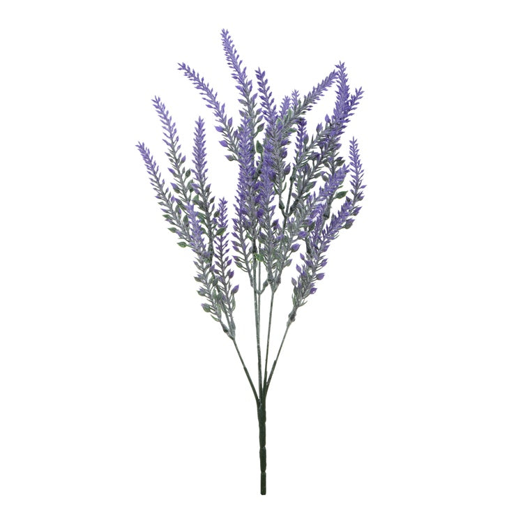 Violetti kanerva tekokukkakimppu 35 cm - Tekokukat