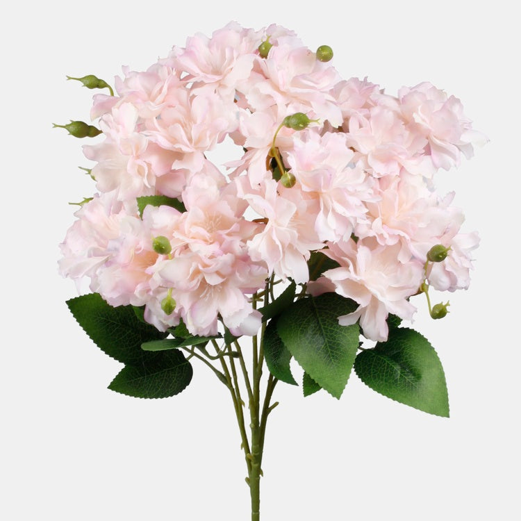Vaaleanpunainen atsalea tekokukka 76 cm - Tekokukat