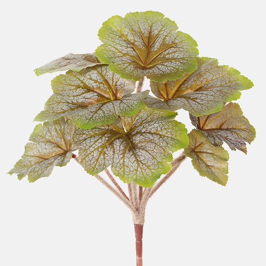 Rohekaspruun begoonia kunsttaim 24 cm - Kunstlilled