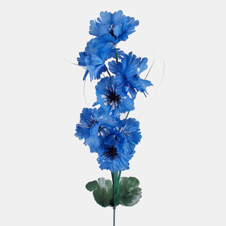 Sininen ruiskukka tekokukka 40 cm - Tekokukat