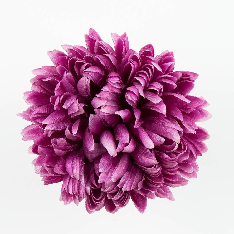 Lilla krüsanteem kunstlillepea 14 cm - Kunstlilled