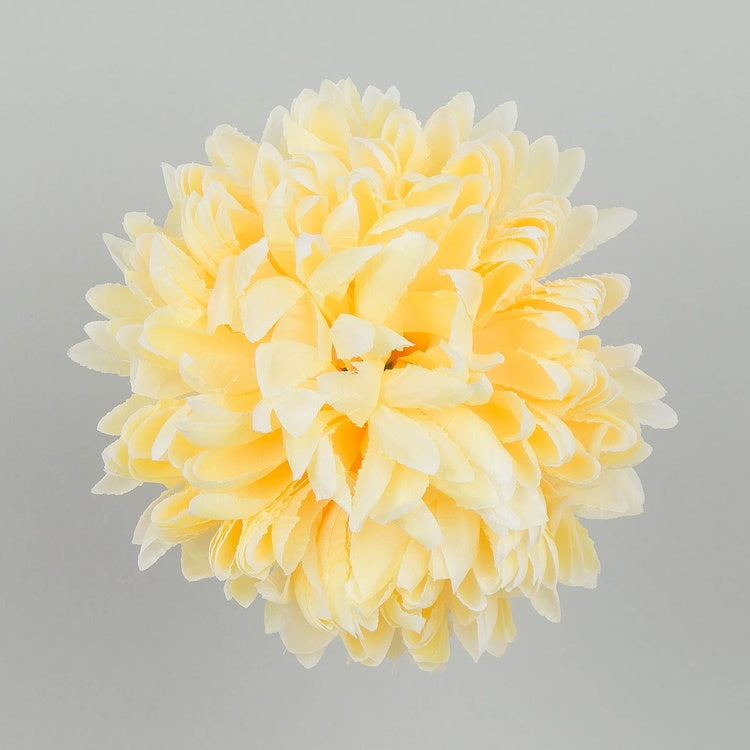 Krüsanteemi kunstlilleots heleoranž Ø14 cm - Kunstlilled
