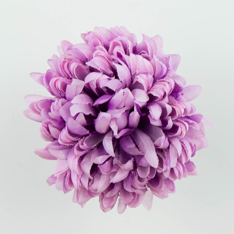 Lilla krüsanteemi kunstlillepea Ø14 cm - Kunstlilled