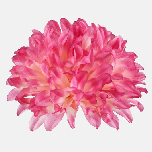 Krysanteemi tekokukan pää vaaleankeltainen-malwa Ø15 cm - Tekokukat