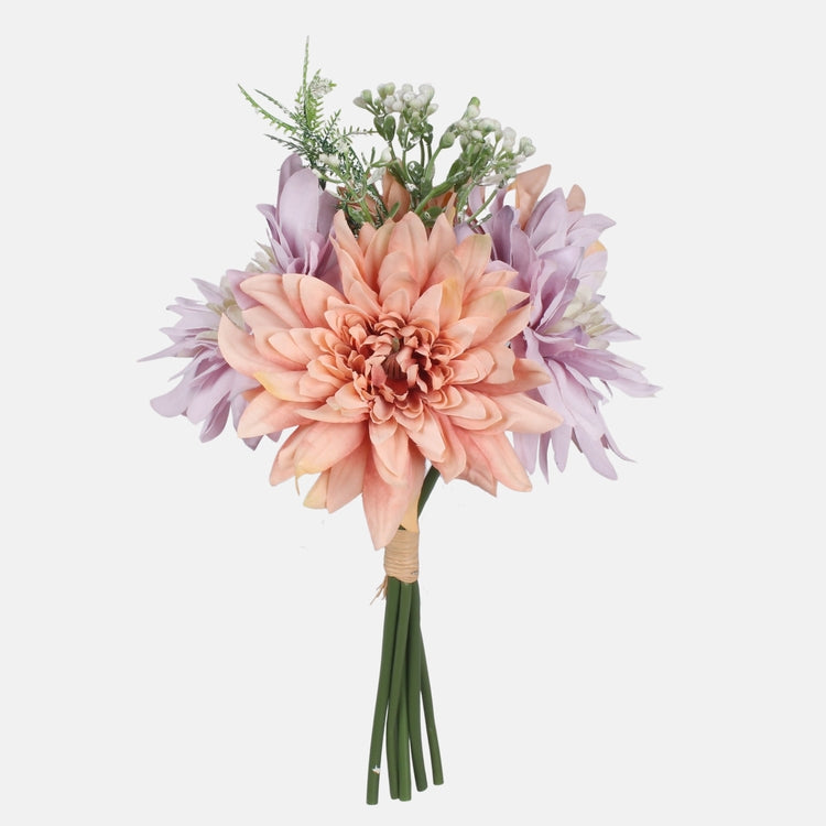 Daalia tekokukkakimppu syksy 27 cm - Tekokukat