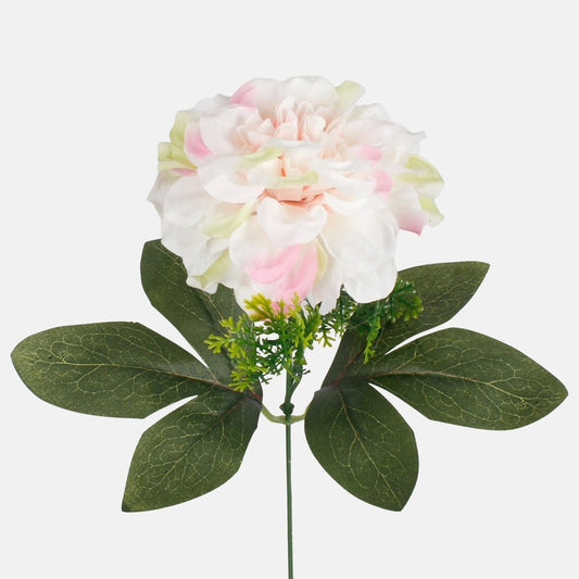 Kermanvärinen dahlia tekokukka 38 cm - Tekokukat
