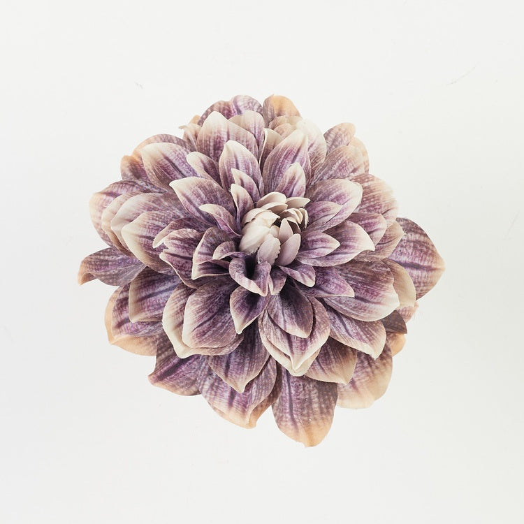 Daalia tekokukan pää violetti-persikka Ø17 cm - Tekokukat
