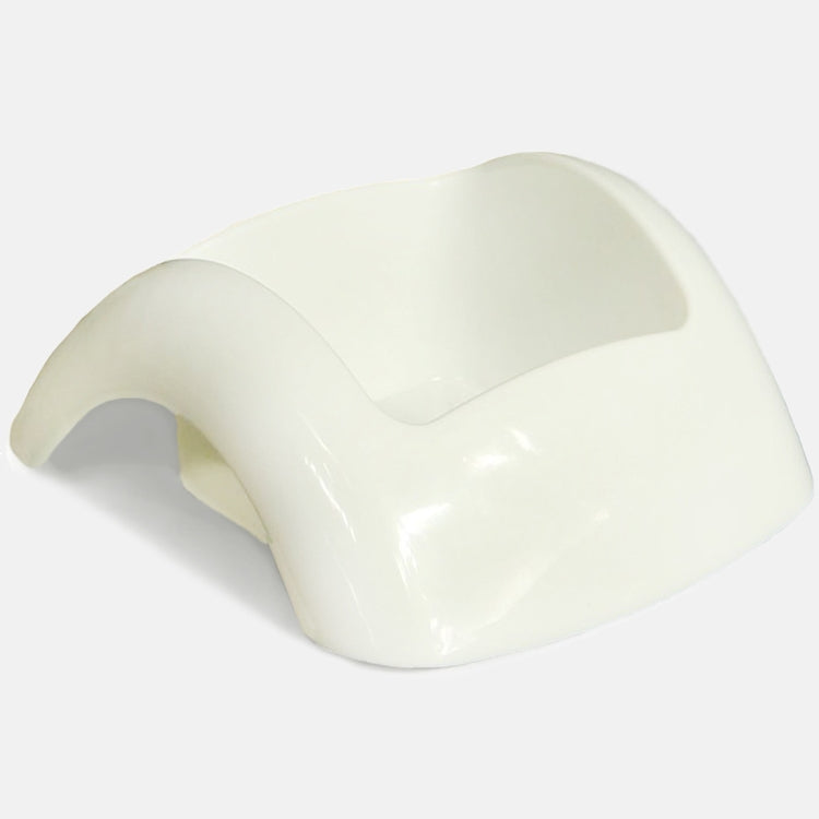 Valge väike lillepott 7 cm - Kunstlilled