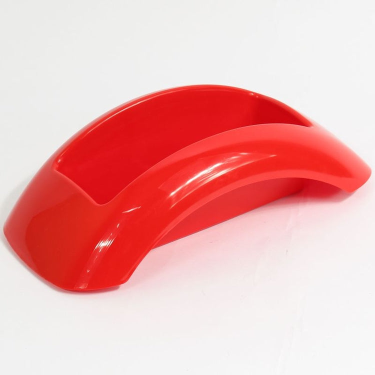 Punane plastikust lillepott 34 cm - Kunstlilled