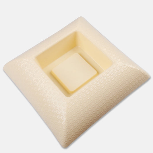 Kermanvärinen Martyna kukkaruukku 32 cm - Tekokukat
