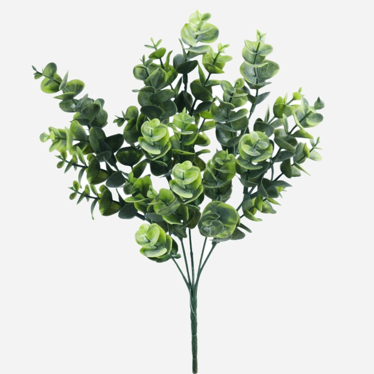 Vihreä eukalyptus tekokasvi 34 cm - Tekokukat