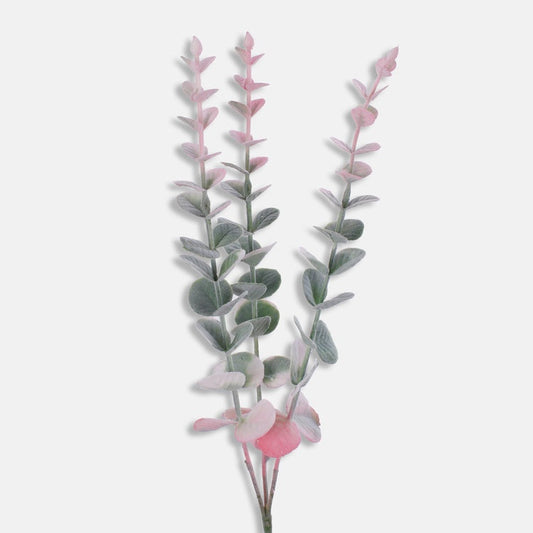 Vaaleanpunainen eukalyptus tekokasvioksa 55 cm - Tekokukat