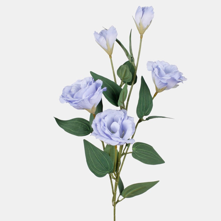 Sininen eustoma tekokukka 70 cm - Tekokukat