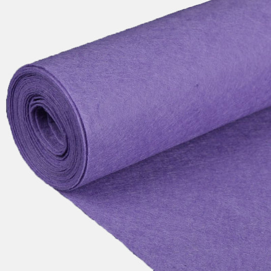 Violetti huopakangas 20 cm x 300 cm - Tekokukat