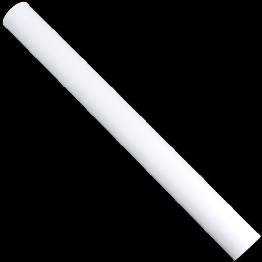 Valkoinen satiinifolio 50 cm x 820 cm - Tekokukat