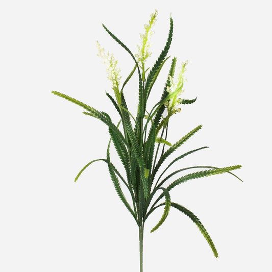 Valkoinen koristeoksa 68 cm - Tekokukat