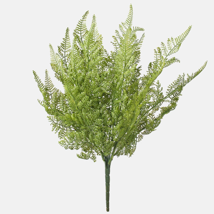 Vihreä saniainen tekokasvipuska 47 cm - Tekokukat