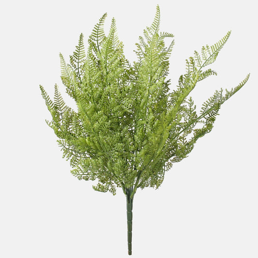 Vihreä saniainen tekokasvipuska 47 cm - Tekokukat