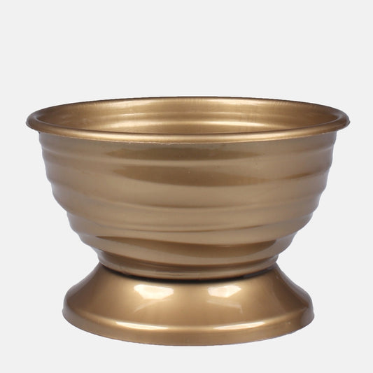 Kullavärvi lillepott Sonia Ø15 cm - Kunstlilled