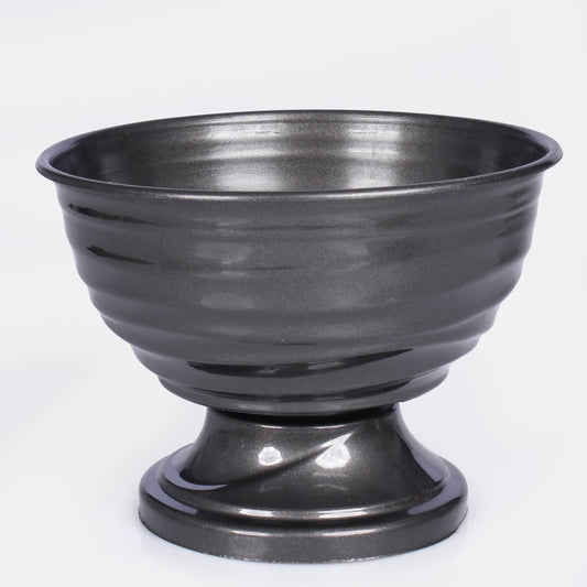 Grafiitinharmaa kukkaruukku 21 cm - Tekokukat