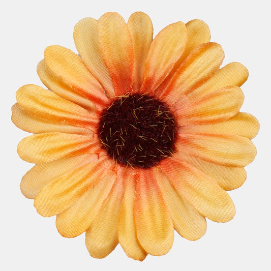 Tumekollane Cosmos kunstlillepea Ø8 cm - Kunstlilled