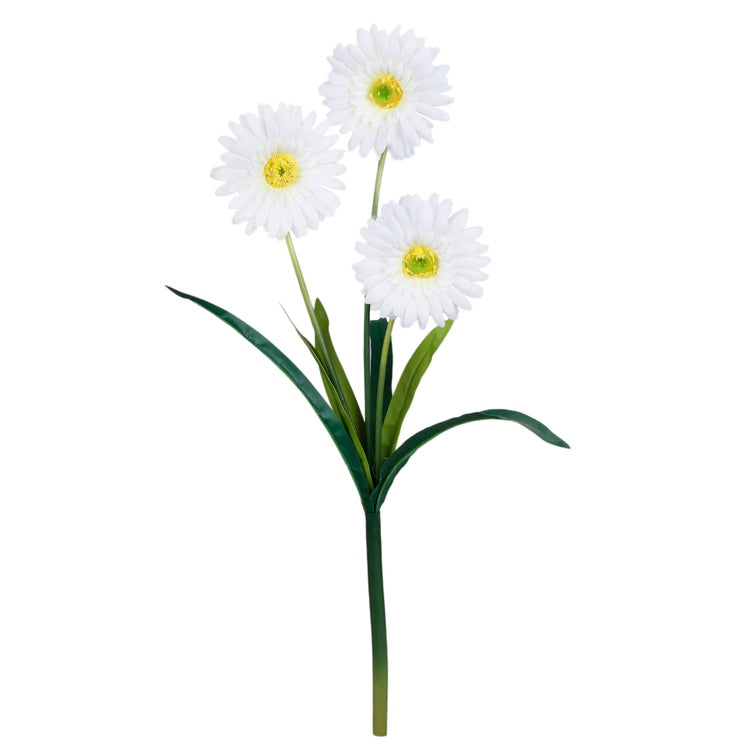 Kermanvärinen gerbera tekokukka 55 cm - Tekokukat