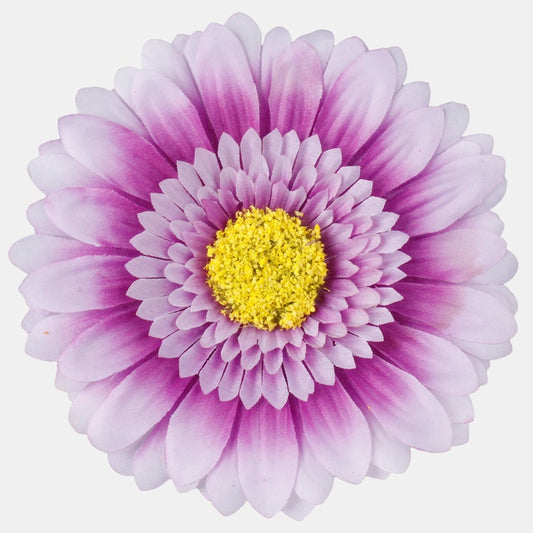 Violetti gerbera tekokukkapää XXL Ø15 cm - Tekokukat