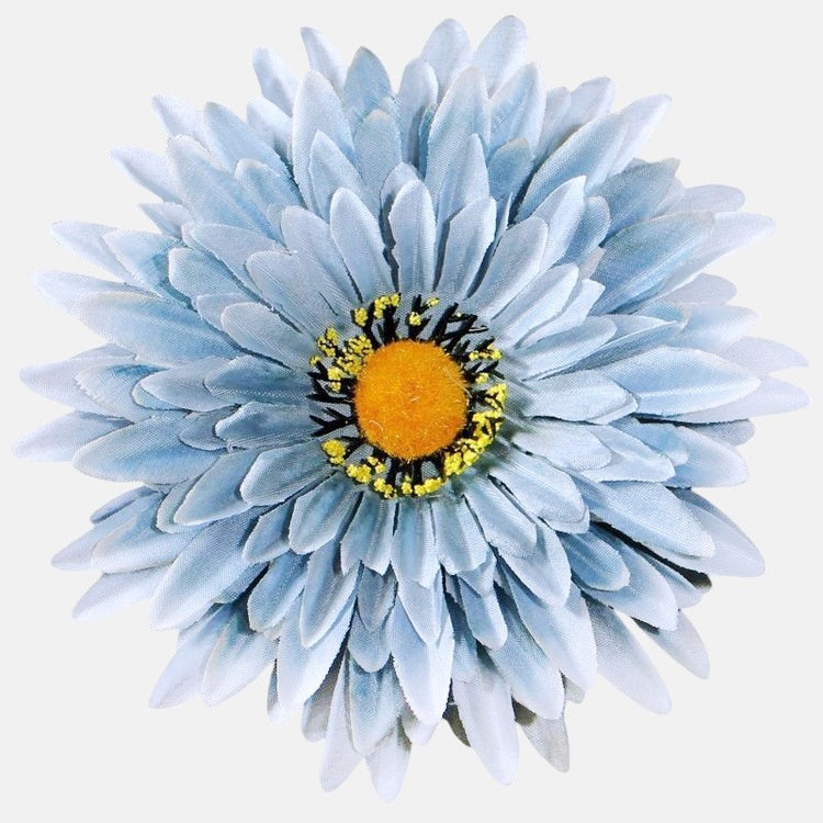 Sininen gerbera tekokukkapää Ø15 cm - Tekokukat