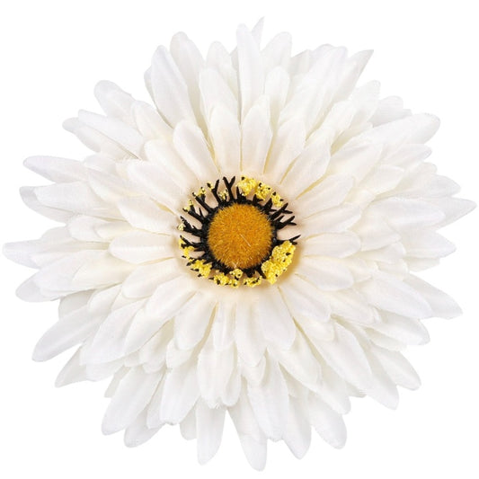 Kermanvärinen gerbera tekokukkapää Ø15 cm - Tekokukat