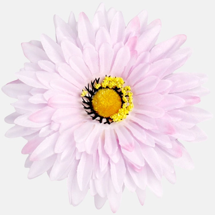 Vaaleanpunainen gerbera tekokukan pää Ø15 cm - Tekokukat