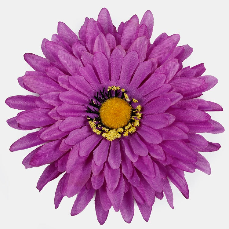 Violetti gerbera tekokukkapää Ø15 cm - Tekokukat