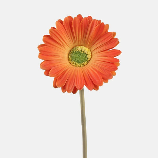 Oranssi gerbera tekokukka 37 cm - Tekokukat