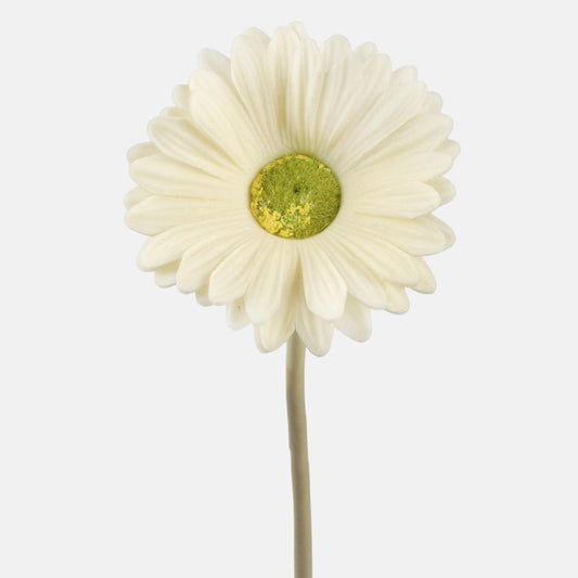 Kermanvärinen gerbera tekokukka 37 cm - Tekokukat