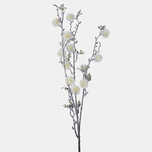 Valkoinen guzikowiec tekokukkaoksa 92 cm - Tekokukat