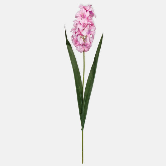 Vaaleanpunainen hyasintti tekokukka 49 cm - Tekokukat
