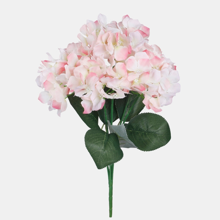 Hortensia tekokimppu kermanvärinen-vaaleanpunainen 42 cm - Tekokukat