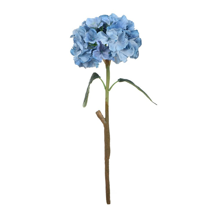Sininen hortensia tekokukka 60 cm - Tekokukat