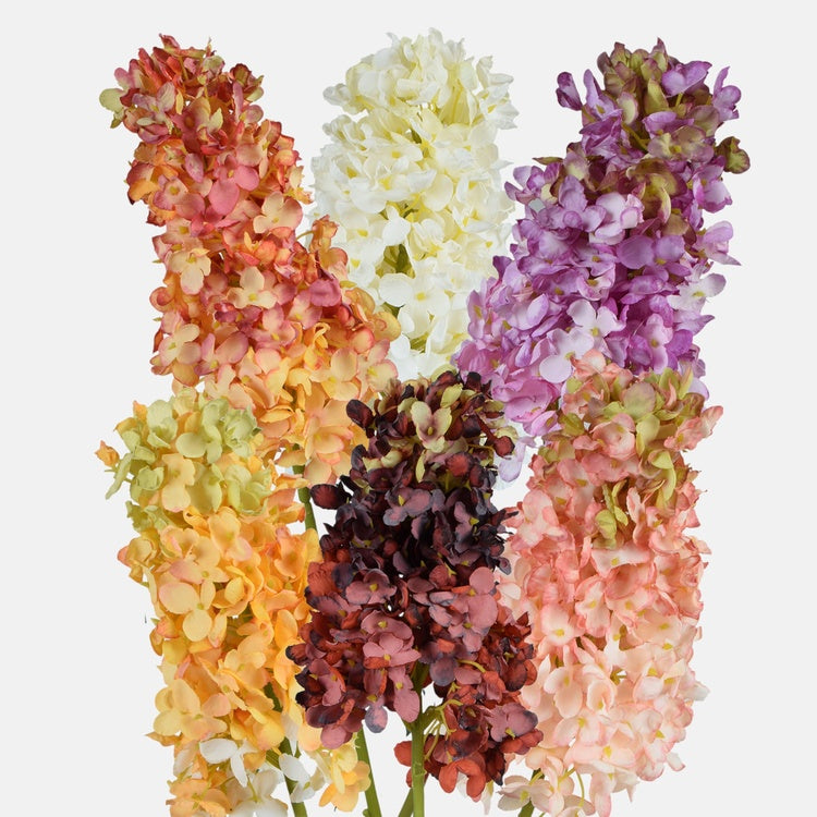 Hortensia tekokukka satunnainen väri 79 cm - Tekokukat