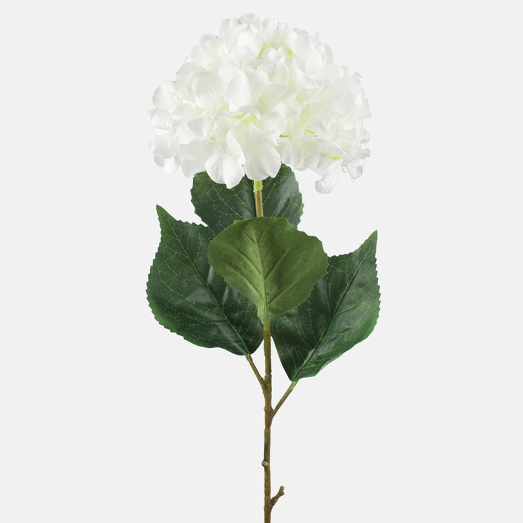 Kermanvärinen hortensia tekokukka 88 cm - Tekokukat