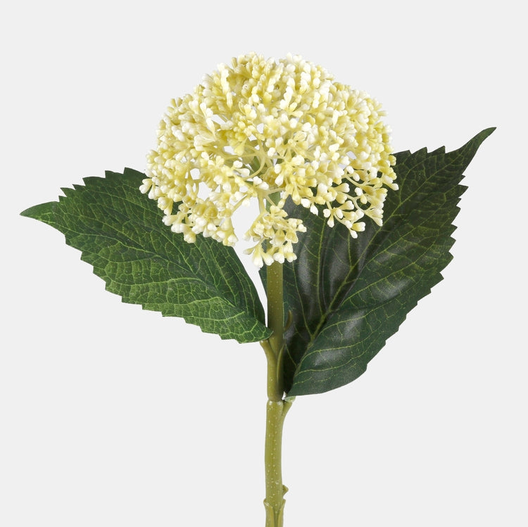 Valkoinen hortensia tekokukka 38 cm - Tekokukat