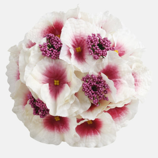 Hortensia kunstlillepea kreem-roosa Ø16 cm - Kunstlilled